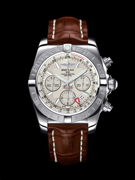 breitling chronomat polished steel|breitling chronomat 44 gmt price.